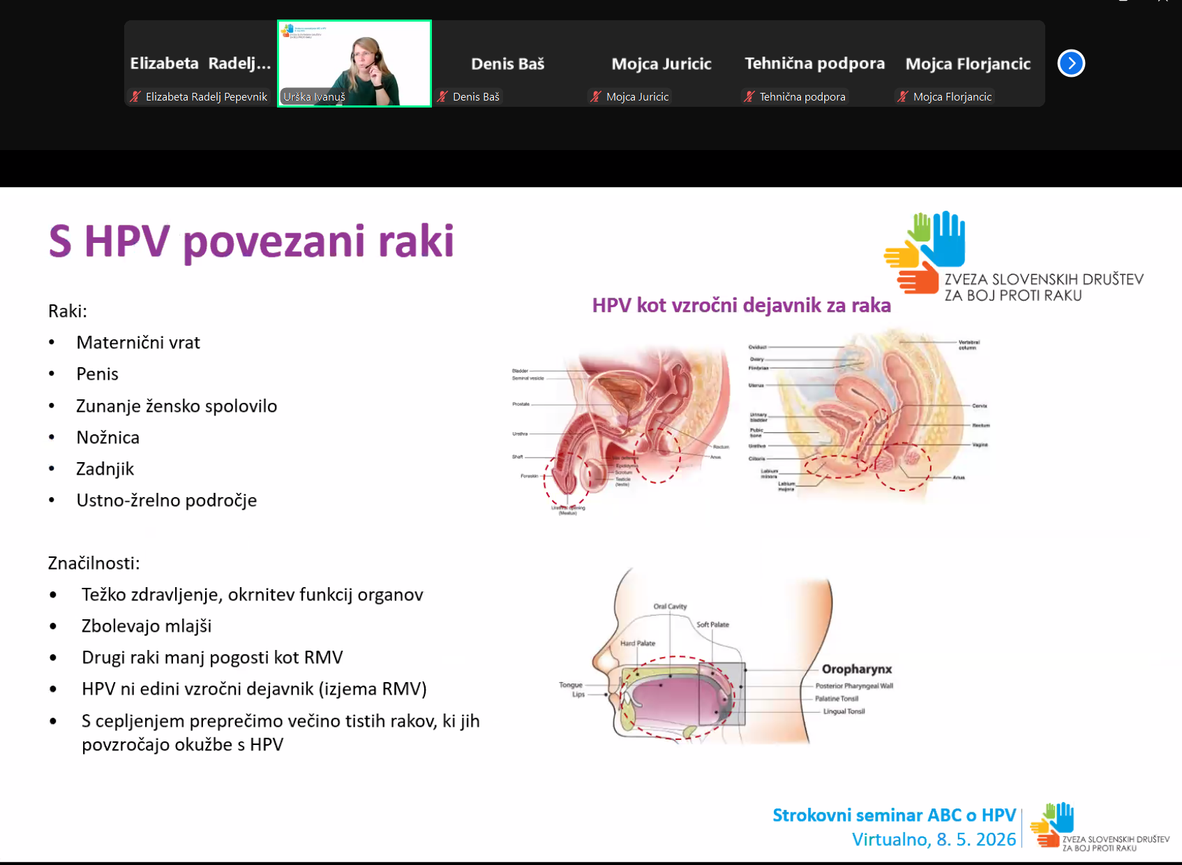 Velika udeležba na tradicionalnem seminarju ABC o HPV za zdravstvene delavce